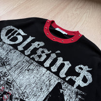 GLFS | Distressed Figure Print Sweatshirt - product detail
