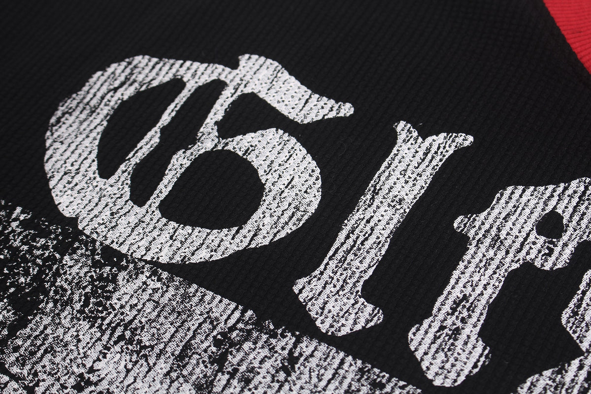 GLFS | Distressed Figure Print Sweatshirt - product detail