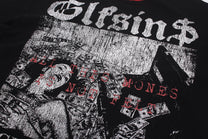 GLFS | Distressed Figure Print Sweatshirt - product detail