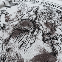 GLFS | Gothic Figure Cross Print Sweatshirt - product detail