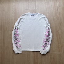 GLFS | Floral Embroidered Sleeve Sweatshirt - product detail