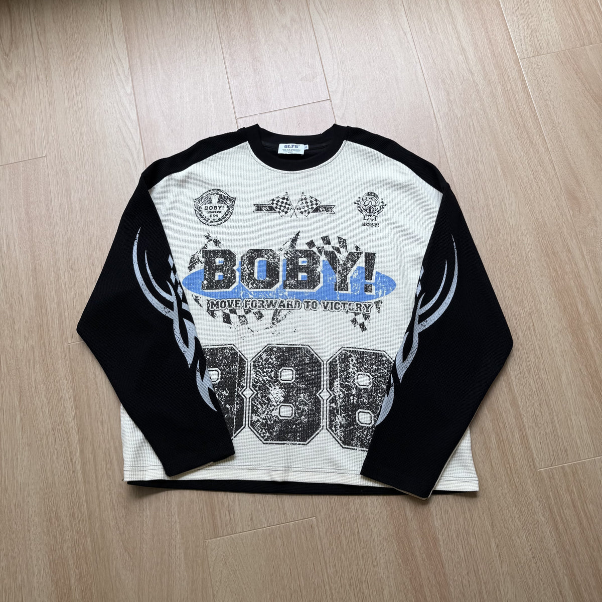 GLFS | Number 891 Color Block Sweatshirt - product detail