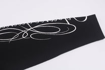 GLFS | Leopard Print Script Sleeve Sweatshirt - product detail