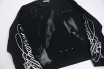 GLFS | Studded Shadow Figure Waffle Sweatshirt - product detail