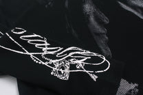 GLFS | Studded Shadow Figure Waffle Sweatshirt - product detail