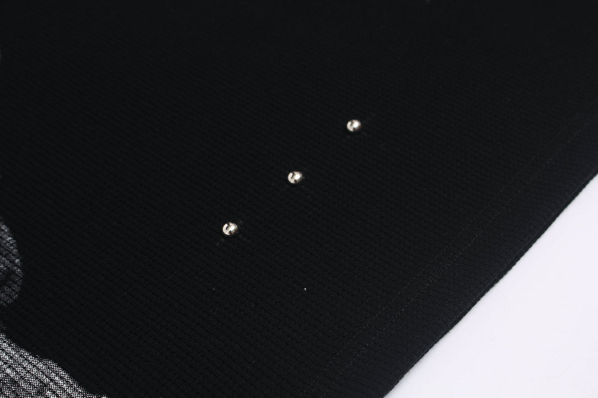 GLFS | Studded Shadow Figure Waffle Sweatshirt - product detail