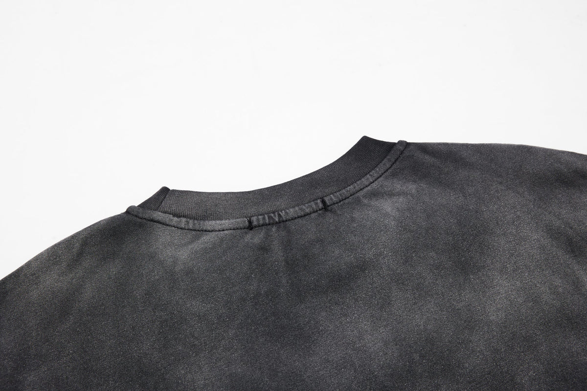 INSERROR MAFA | Distressed Dog Collage Sweatshirt - product detail