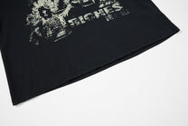 INSERROR MAFA | Distressed Figure Layered Sleeve Sweatshirt - product detail