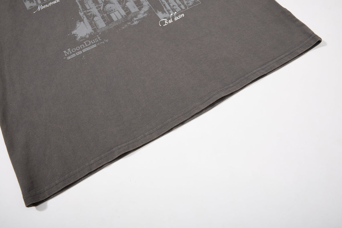 INSERROR MAFA | Cityscape Star Raglan Sweatshirt - product detail