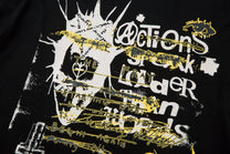 MCCNN | Poster Collage Layered Sleeve Sweatshirt - product detail