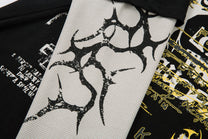 MCCNN | Poster Collage Layered Sleeve Sweatshirt - product detail