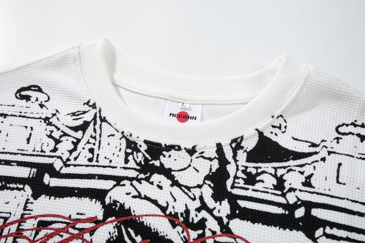 MCCNN | Gothic Eagle Frame Sweatshirt - product detail