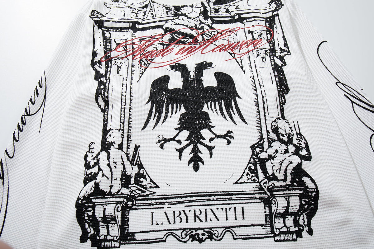 MCCNN | Gothic Eagle Frame Sweatshirt - product detail