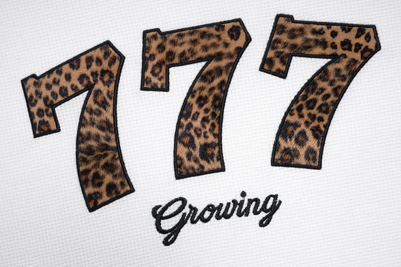 MT99 | Embroidered Leopard 777 Sweatshirt - product detail