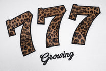 MT99 | Embroidered Leopard 777 Sweatshirt - product detail