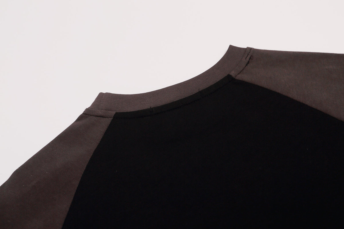 REFUSION | Leopard Script Panel Sweatshirt - product detail