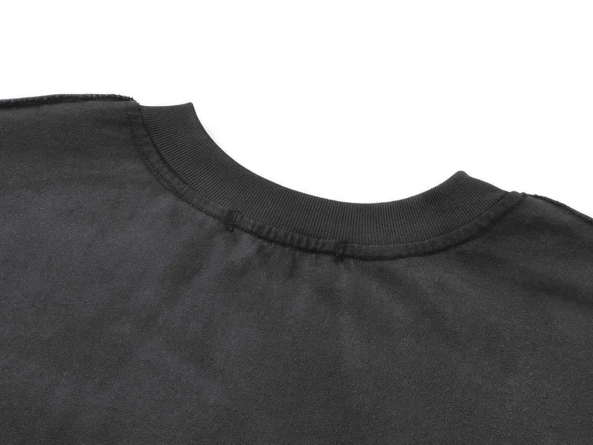 SPECTRA VISION | Anxiety Slogan Washed Sweatshirt - product detail