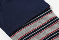 TAELE PLUS | Statement Layered Sleeve Sweatshirt - product detail