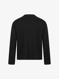 TAELE PLUS | Photo Collage Sweatshirt in Black - back view