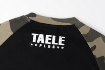 TAELE PLUS | Skull Star Camo Sleeve Sweatshirt - product detail