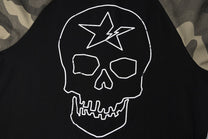 TAELE PLUS | Skull Star Camo Sleeve Sweatshirt - product detail