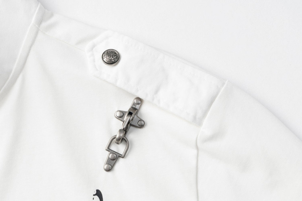 TAELE PLUS | Music Staff Half Zip Sweatshirt - product detail