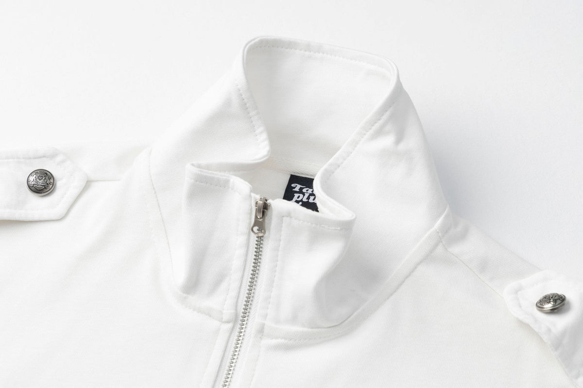TAELE PLUS | Music Staff Half Zip Sweatshirt - product detail