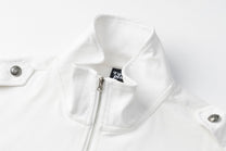 TAELE PLUS | Music Staff Half Zip Sweatshirt - product detail