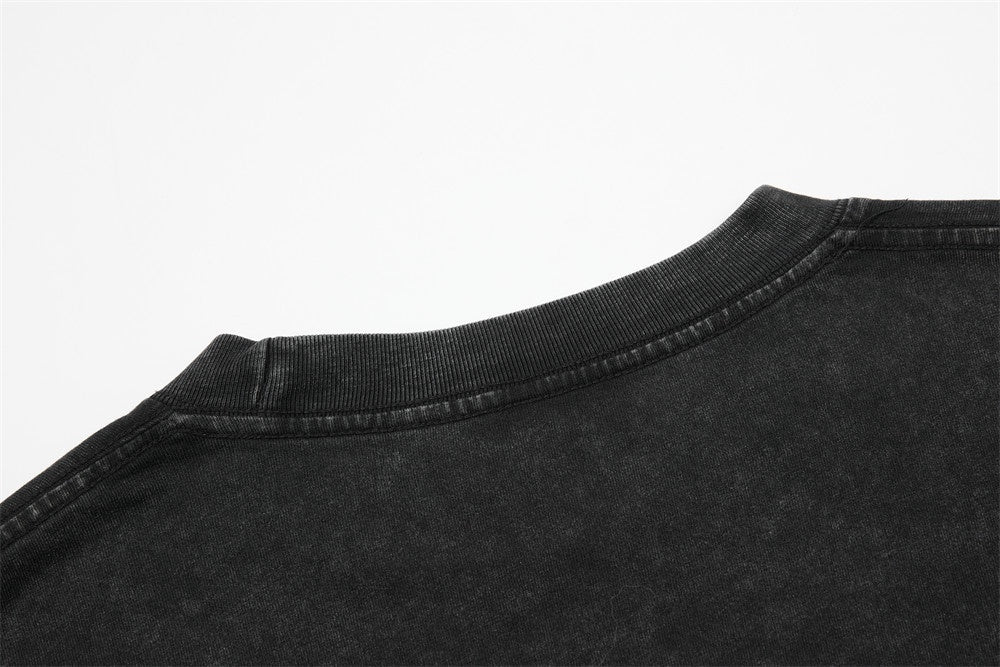 UN KNOWN | Red Bar Photo Layered Sweatshirt - product detail