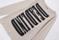 UNUSUAL ORIGINAL | Stacked Bar Print Sweatshirt - product detail