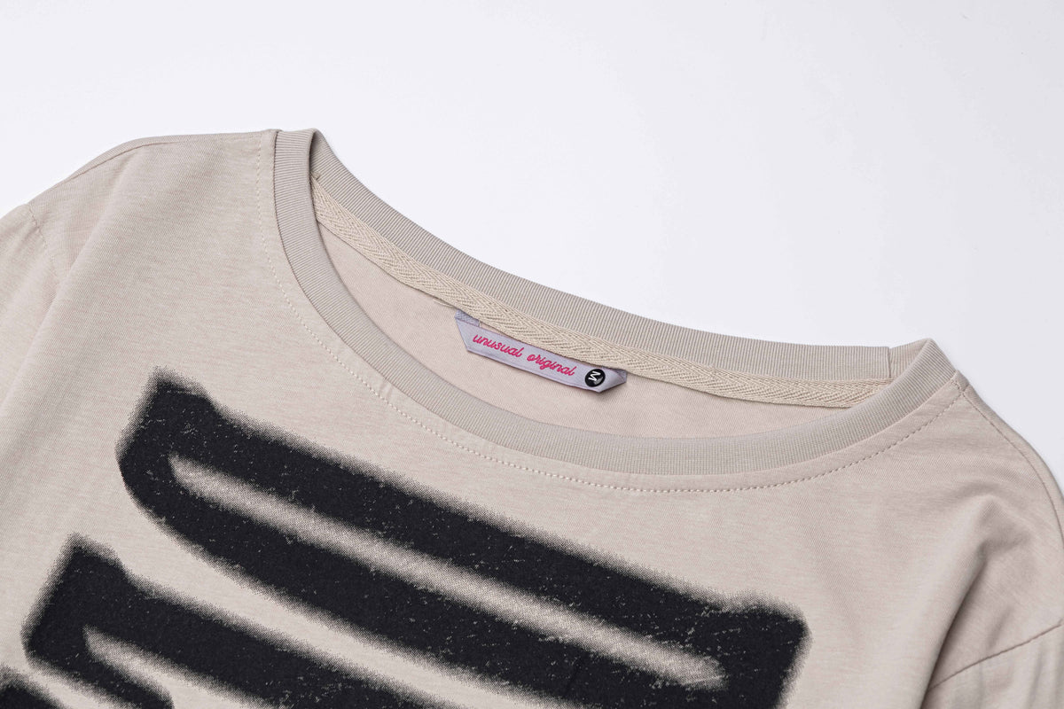 UNUSUAL ORIGINAL | Stacked Bar Print Sweatshirt - product detail
