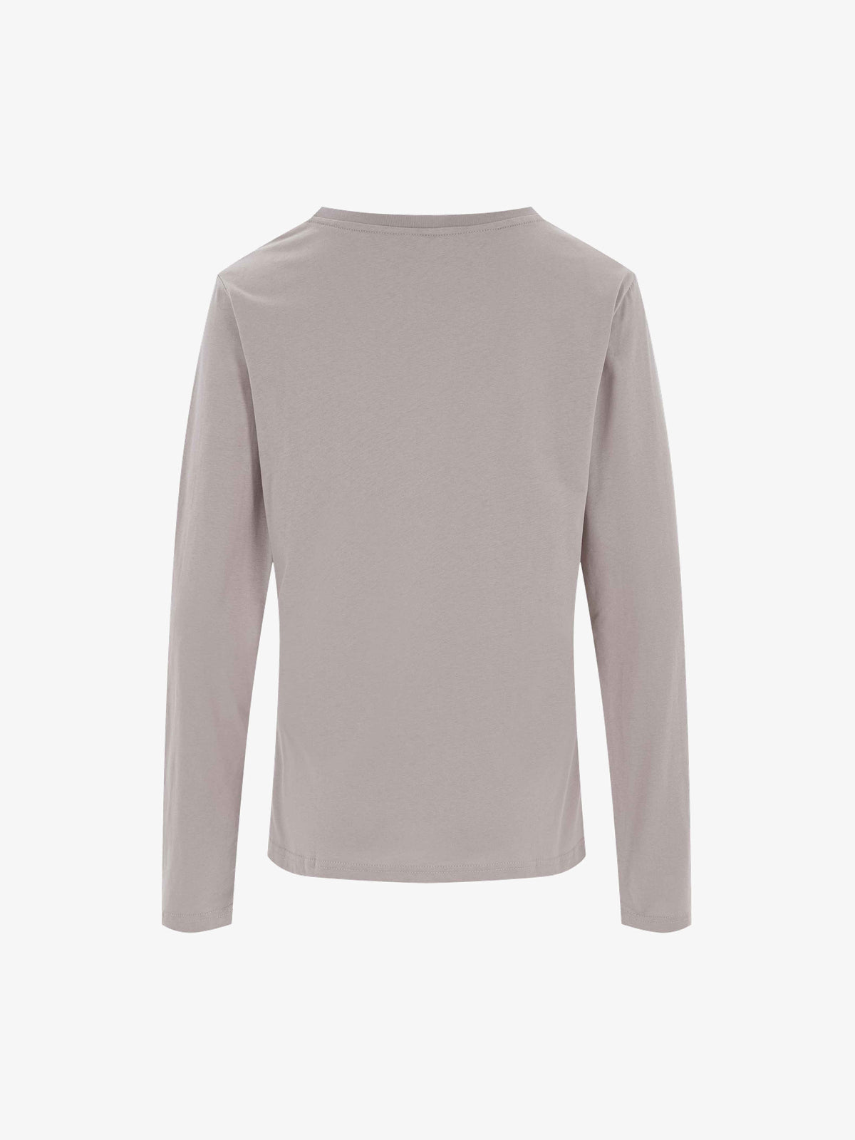 UNUSUAL ORIGINAL | Stacked Bar Print Sweatshirt in Beige - back view