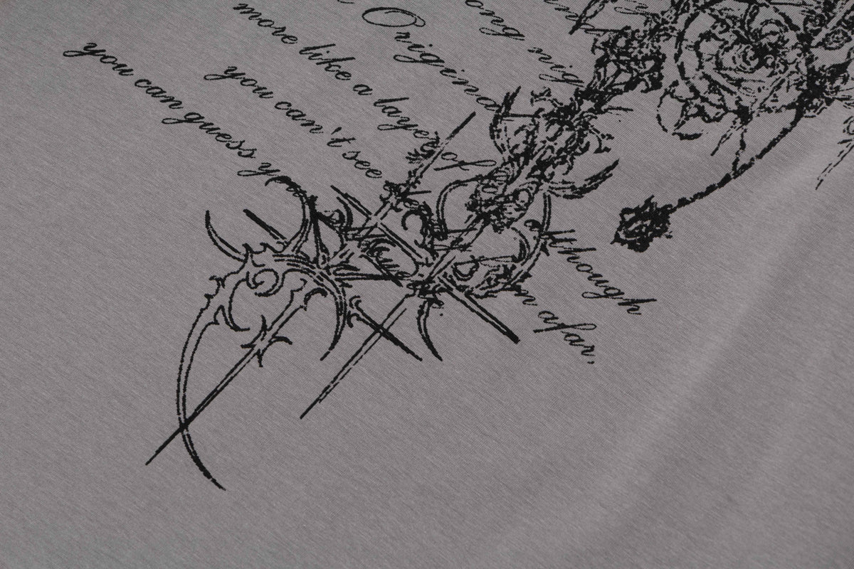 UNUSUAL ORIGINAL | Script Cross Sweatshirt - product detail