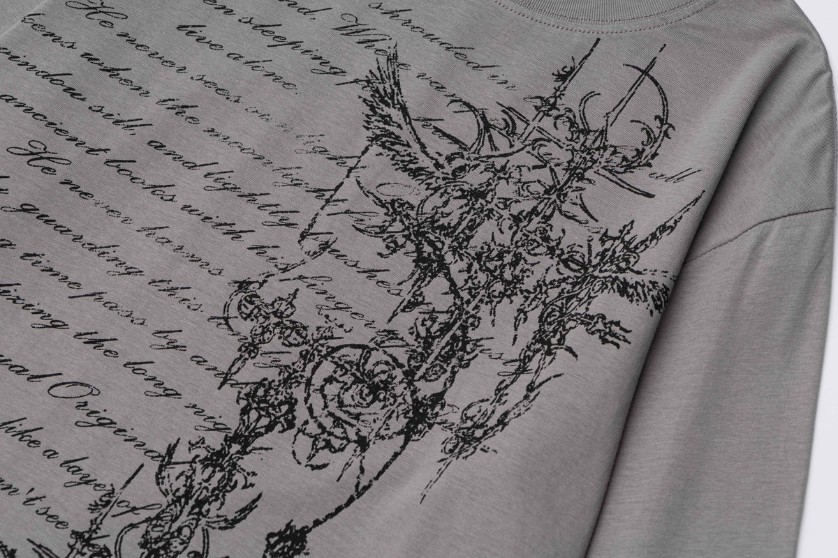 UNUSUAL ORIGINAL | Script Cross Sweatshirt - product detail
