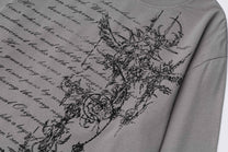 UNUSUAL ORIGINAL | Script Cross Sweatshirt - product detail