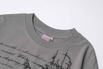 UNUSUAL ORIGINAL | Script Cross Sweatshirt - product detail