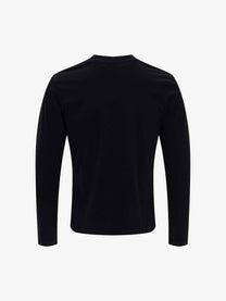 UNUSUAL ORIGINAL | Script Cross Sweatshirt in Black - back view