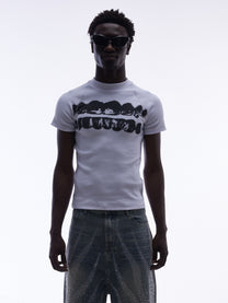 ATSF30 | Ribbed Jaw Print Raglan T-Shirt - product detail