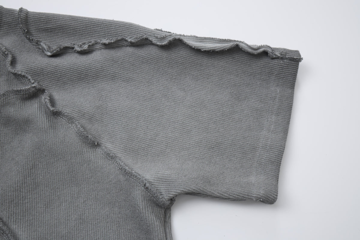 ATSF30 | Exposed-Seam Washed T-Shirt - product detail