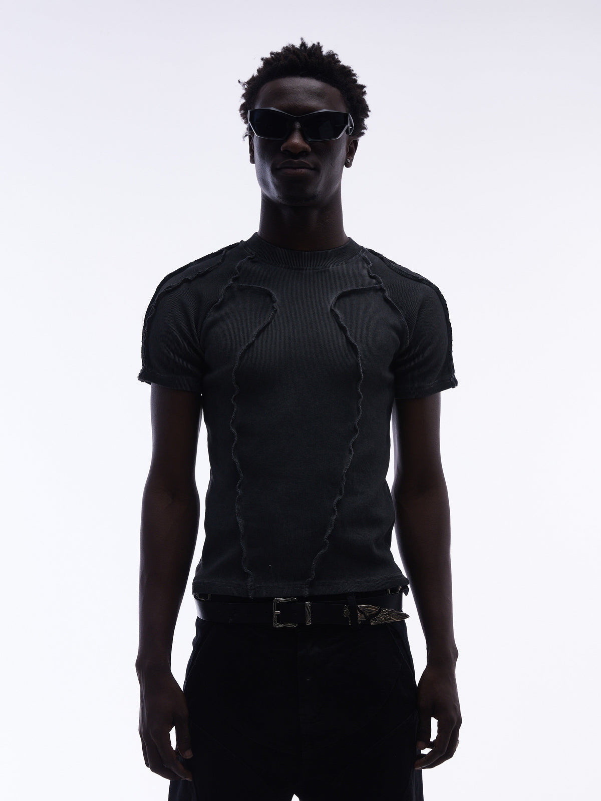 ATSF30 | Exposed-Seam Washed T-Shirt - product detail