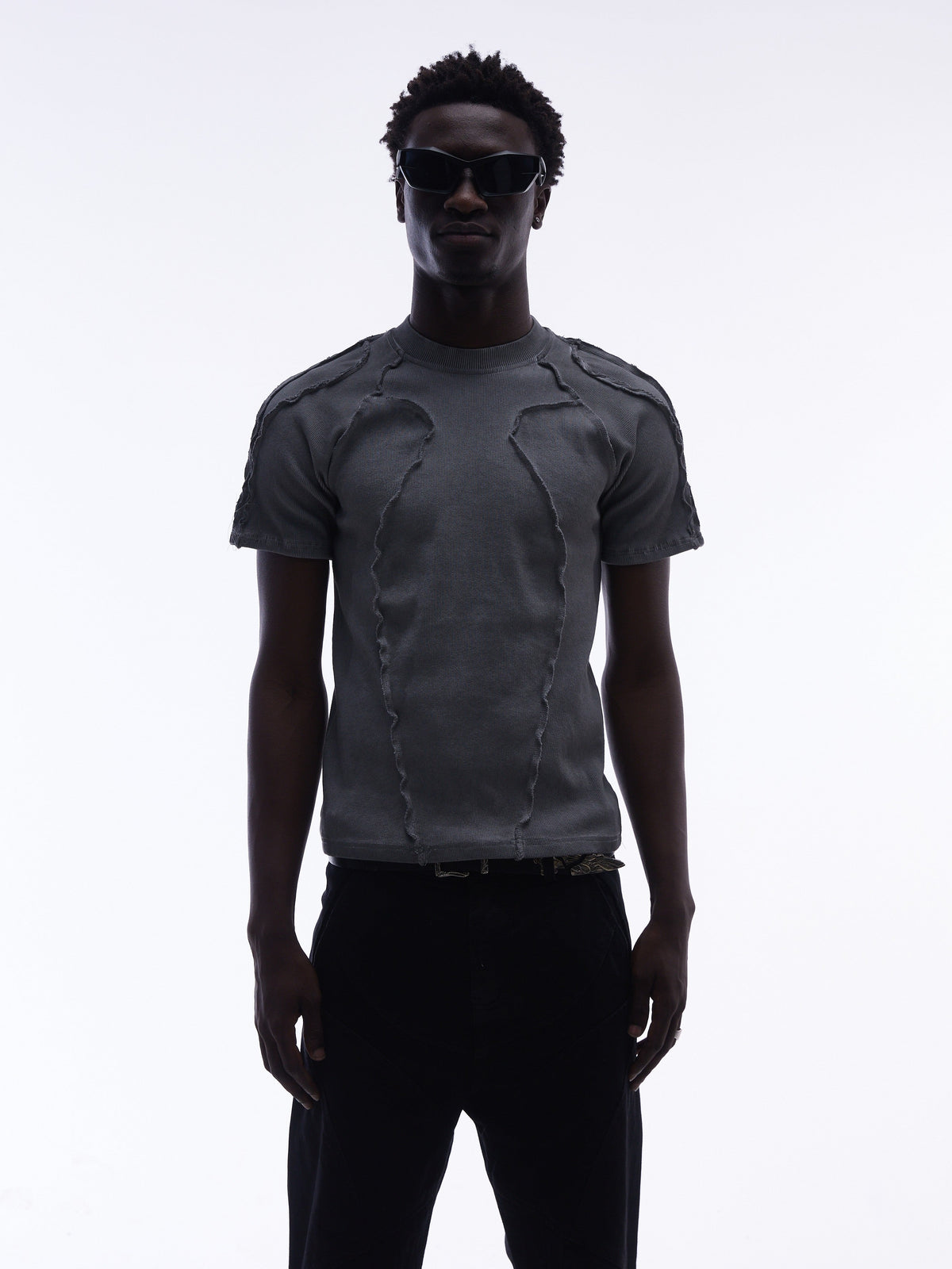 ATSF30 | Exposed-Seam Washed T-Shirt - product detail