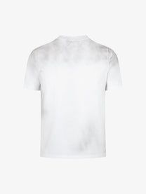 AW SPIKY HEAD | Washed 01 T-Shirt in White - back view