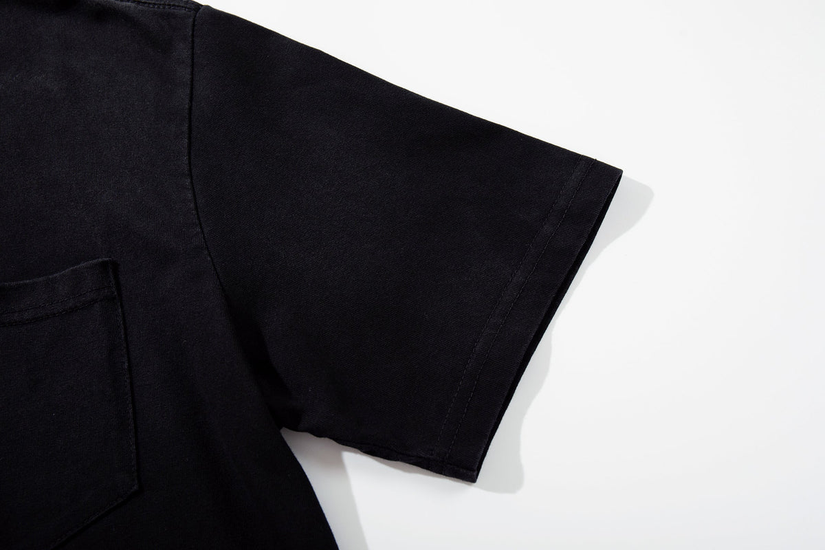 AW SPIKY HEAD | Crest Print Pocket T-Shirt - product detail