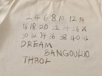 BANG OU LUO | Handwritten Number T-Shirt - product detail