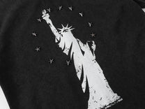 BANG OU LUO | Statue with Star Studs T-Shirt - product detail