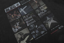 BLACK ENERGY | Music Poster Collage T-Shirt - product detail