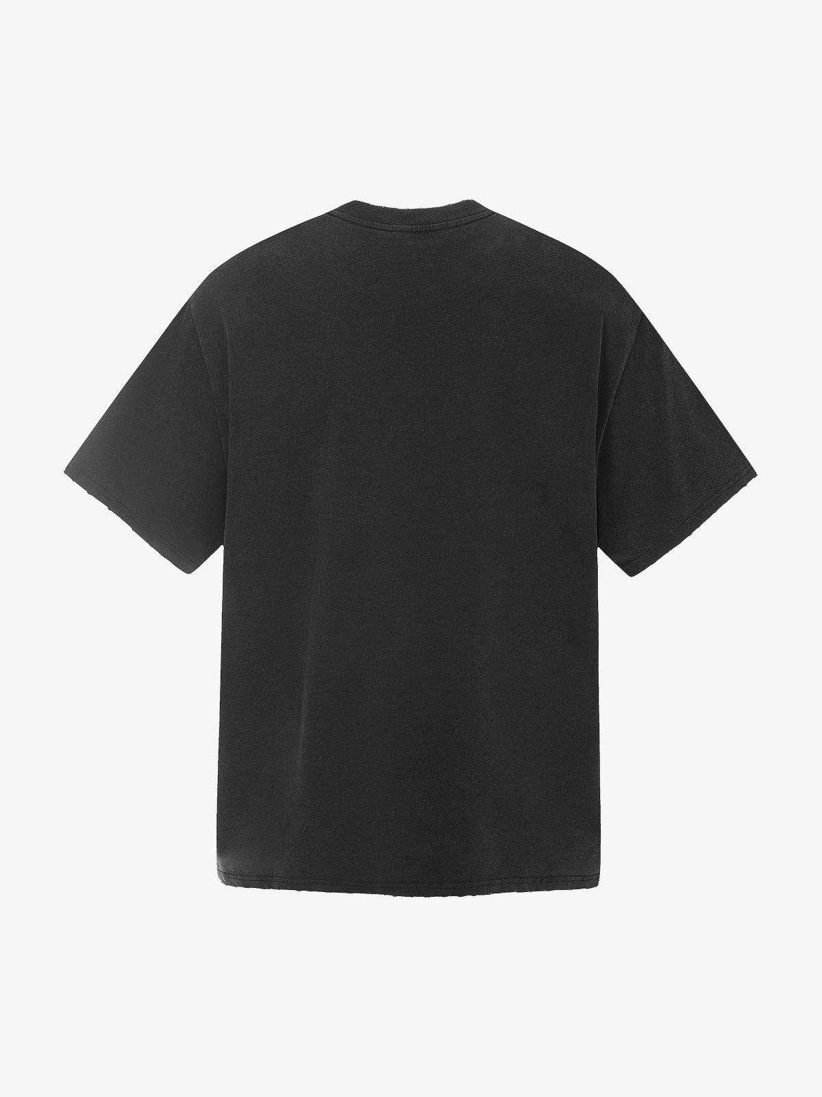 BLACK ENERGY | Music Poster Collage T-Shirt in Black - back view