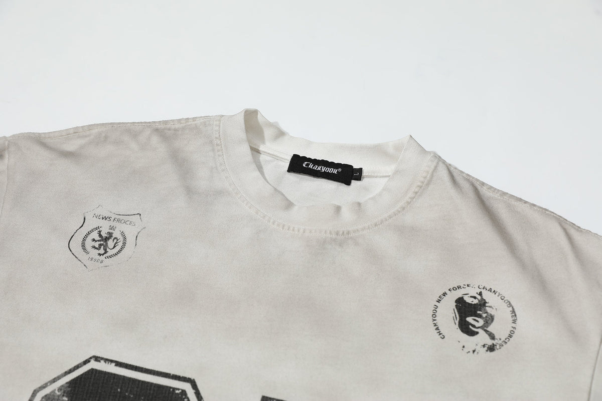 CHANYOOU | Distressed 07 Thorn T-Shirt - product detail