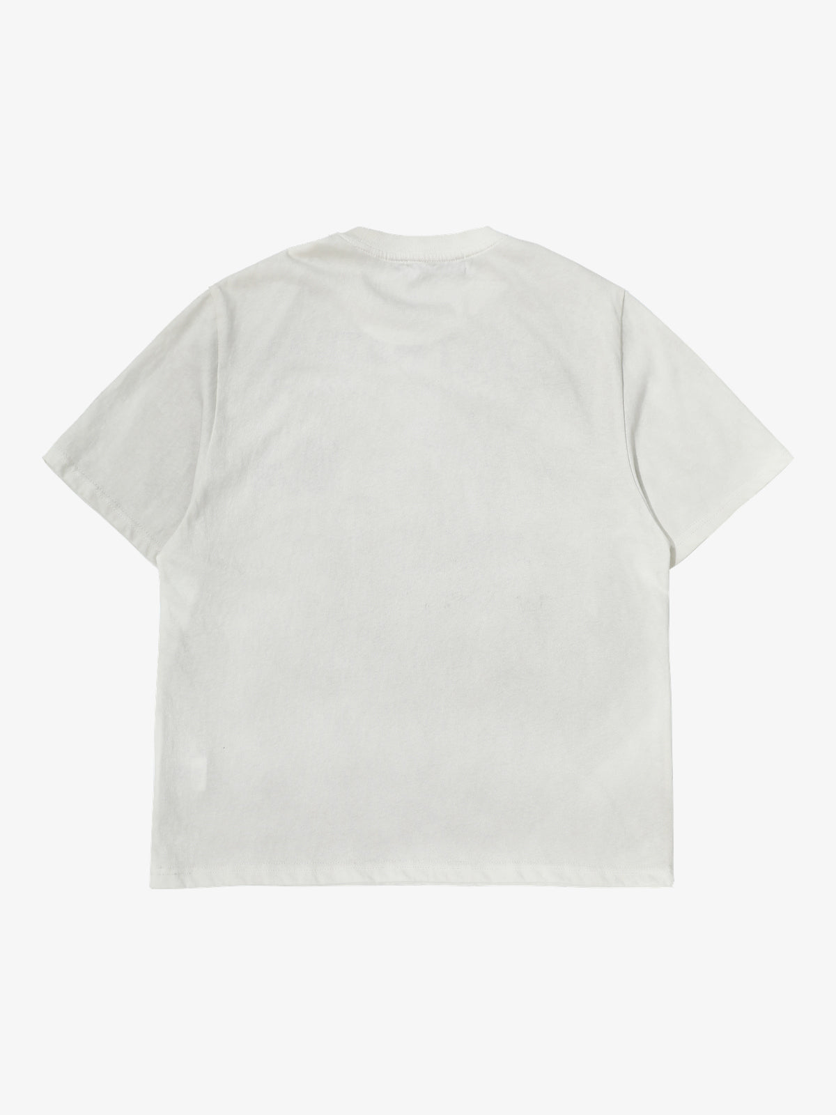 CHANYOOU | Don't Hate Me Washed T-Shirt in Off-White - back view