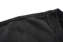 CHEALES | Graffiti Text Washed T-Shirt - product detail